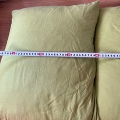  枕2セット　カバー付の画像