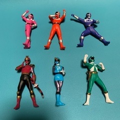 戦隊ヒーロー　ミニフィギュア
