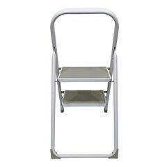 24C377_ジ 折りたたみ2段ステップ 最大荷重100kg 日用雑貨 生活雑貨 DIY 中古【来店引き取り歓迎！】の画像