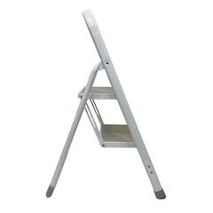 24C377_ジ 折りたたみ2段ステップ 最大荷重100kg 日用雑貨 生活雑貨 DIY 中古【来店引き取り歓迎！】の画像