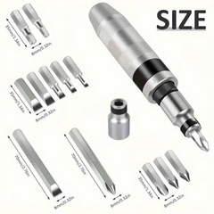 新品13pcs 
Impact Screwdriver & Screw Extractor Set -Shock-Resistantの画像