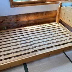 家具 ベッド シングルベッドの画像