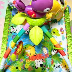 Fisher Price フィッシャープライス レインフォレストデラックスジムⅡねんね 0歳
の画像