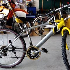 マウンテンバイクの画像
