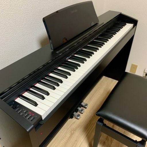 CASIO Privia PX-770BK カシオ プリヴィア 電子ピアノ 高低イス付き 2018年製