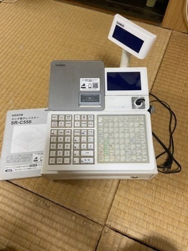 CASIO     レジ　SR-C550