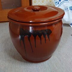 ぬかずけ容器　陶器