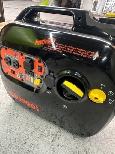 インバーター発電機　