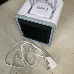 【取引中】ここひえ　扇風機　冷風機　クーラー　本体と交換フィルターの画像