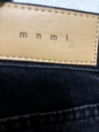 mnmlスケルトンズボン