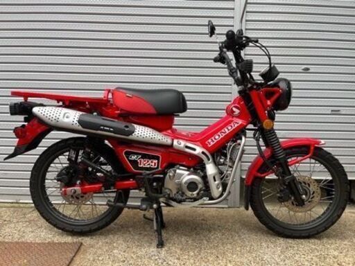 カスタム・オプション多数！CT125ハンターカブ　2020年式　JA55 　減衰調整式YSSリアショックなど エンジン始動・灯火類OK！