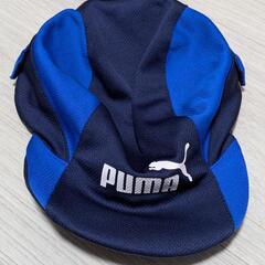【中古・子供用・タグ記名あり・使用5回程度】PUMA　サッカー用帽子