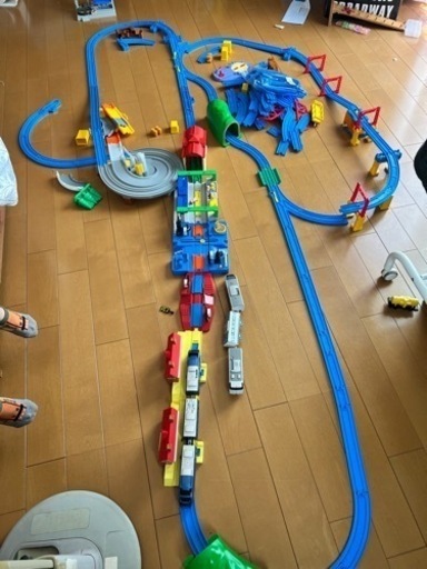 トミカ　プラレール　レール・電車セット