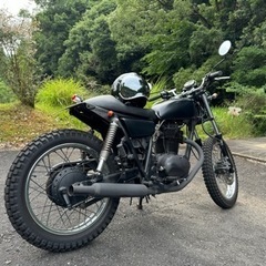 バイク　カワサキTR250の画像