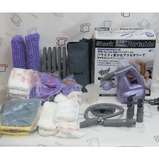 ♪Shark/シャーク スチーム ポータブル SC630J-5 美品 付属品多数♪