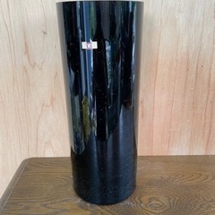 花瓶　陶器　円柱