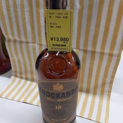 【U1808】ウイスキー  ノッカンドゥ18年 700ml 43度