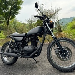 バイク　カワサキTR250の画像