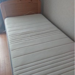 家具 ベッド シングルベッドの画像