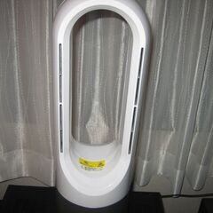 新品羽根のない扇風機　送風と温風付きの画像