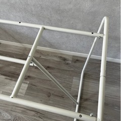 【廃盤】IKEA イケア BACKARYD バッカリード 下部フレーム ホワイト 白 z00247105の画像