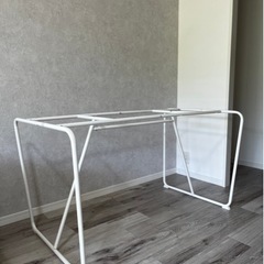 【廃盤】IKEA イケア BACKARYD バッカリード 下部フレーム ホワイト 白 z00247105の画像