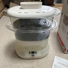 ティファール　卓上電気蒸し器　スチームクッカーの画像