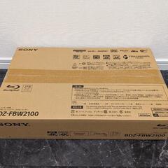 ソニー　BDZ-FBW2100　4Kブルーレイレコーダー　2TBの画像