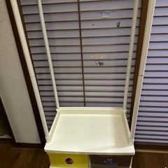 引き出し付きハンガーラック