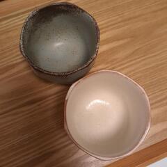 【値下げしました】✨未使用品✨おしゃれ〜な(⁠人⁠*⁠´⁠∀⁠｀⁠)⁠｡⁠*ﾟ⁠+和食器セット　￥400食器、2組セットで￥500販売します!!の画像