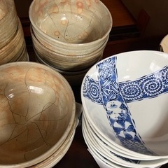 【蕎麦屋:飲食店閉店に伴い】和食器をお安く販売❶の画像
