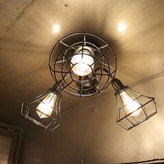 アンティーク風照明（電球付き）の画像