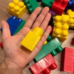大きなブロック おもちゃ の画像