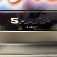 シャープ40型Blu-ray内蔵テレビ&Blu-rayレコーダーの画像