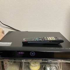 シャープ40型Blu-ray内蔵テレビ&Blu-rayレコーダーの画像
