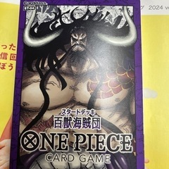 スタートデッキ百獣海賊団　ワンピース