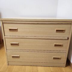 【お取引未定】★押入れタンス　二重引き出し