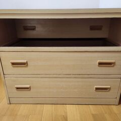 【お取引未定】★押入れタンス　二重引き出しの画像