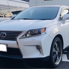 美車レクサスRX450h後期スピンドル高燃費ハイブリッド22イン...