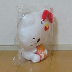 からあげクン×サンリオくじ　②ぬいぐるみ ハローキティの画像