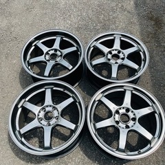 希少○レイズボルクレーシング軽量鍛造TE37.19インチアルミホイールの画像