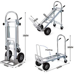 決まりました！アルミ製 二輪 四輪 台車  コストコ購入品の画像