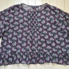 【中古品】UNIQLO×ANNA SUI　コラボ　シフォンブラウ...