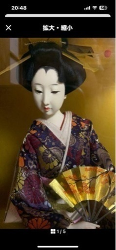日本人形。レトロ人形。昭和のアンティーク人形