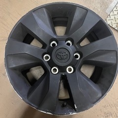 ハイラックス　純正ホイール（ラバースプレー加工）