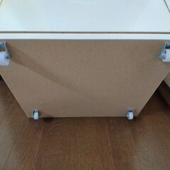イケア●キャスター付3段収納ボックス 幅41、奥行40、高さ58cm●難あり説明文必読●IKEA 引き出しユニットの画像