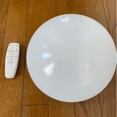 【交渉中】　LED照明、リモコン付　　直径25cm