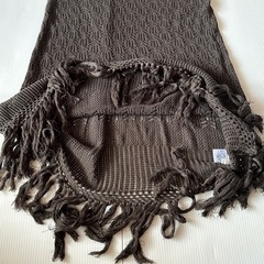 ロペピクニック　ロングワンピース　ニット　黒　M　ノースリーブの画像