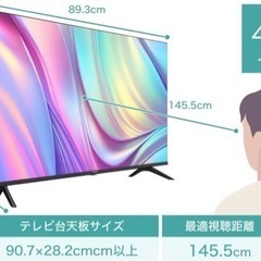 テレビ40インチ
の画像