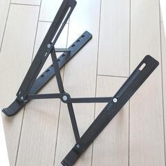 【中古品】note pc stand　黒の画像